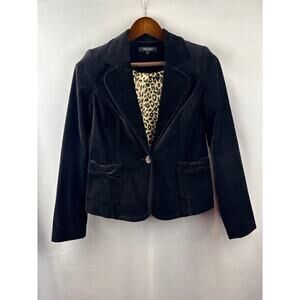 Women’s Karen Kane Size 4 Black Velvet Blazer